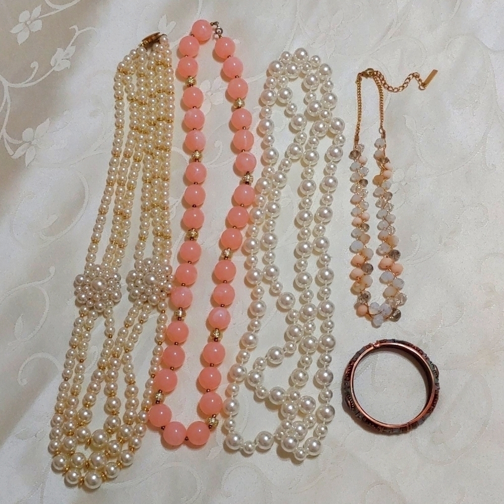 Necklaces And A Bangle, Jewelry Bundle